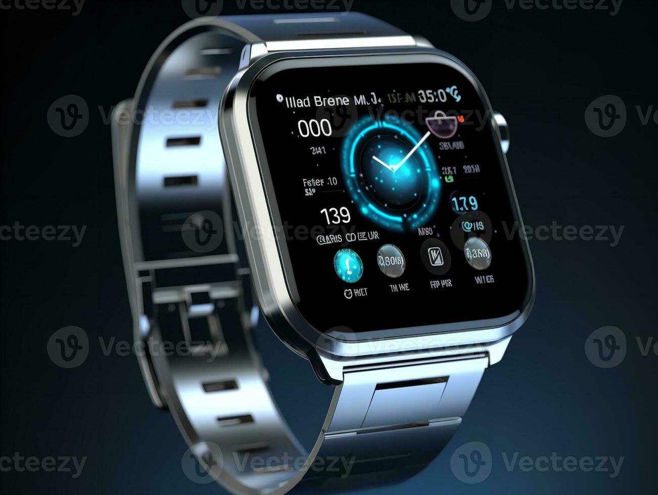 AI generated Innovative Smart Watch Mockup for Tech Marketing - AI Generated photo