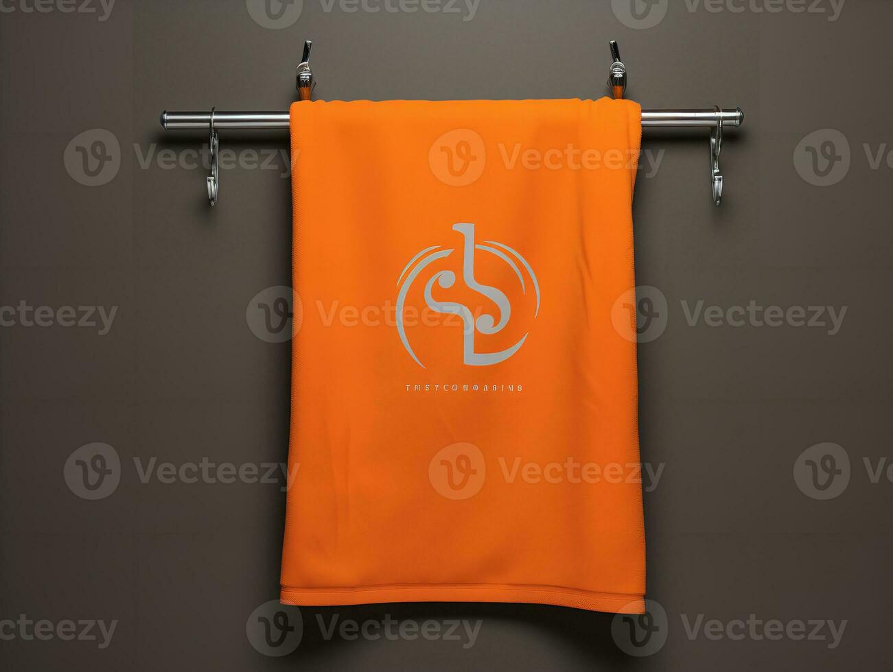 AI generated Functional Gym Towel Mockup for Fitness and Sports - AI Generated photo