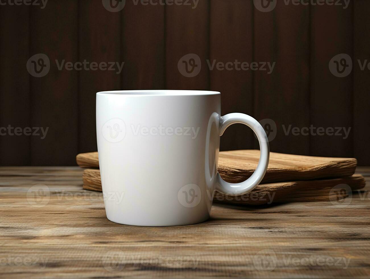 AI generated Stylish Ceramic Mug Mockup for Branding - AI Generated photo