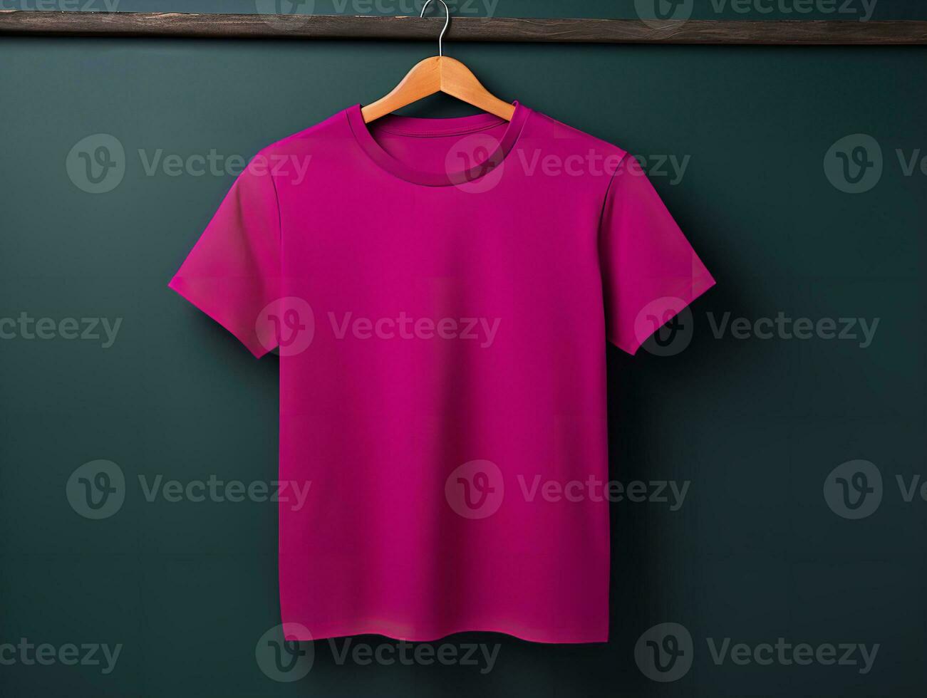 AI generated Trendy T-Shirt Design Mockup for Apparel - AI Generated photo