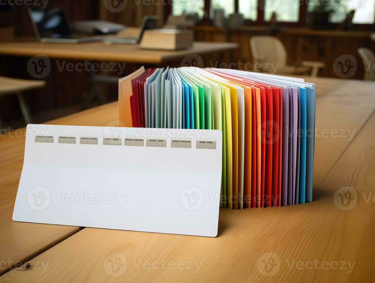 AI generated Sophisticated Stationery Set Mockup for Professional Use - AI Generated photo