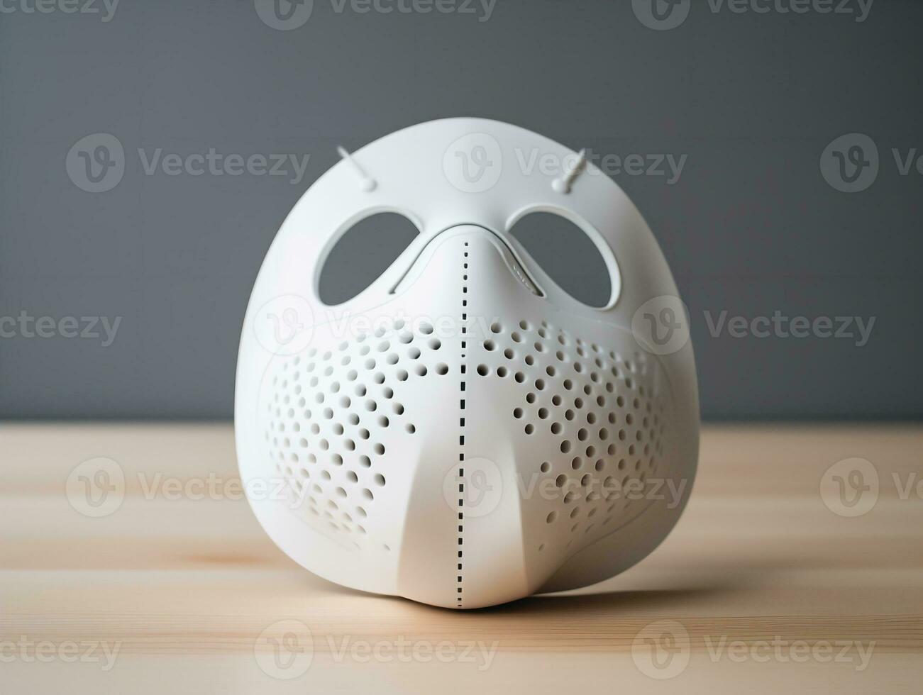 AI generated Protective Face Mask Mockup for Health and Safety Circuit Diagram