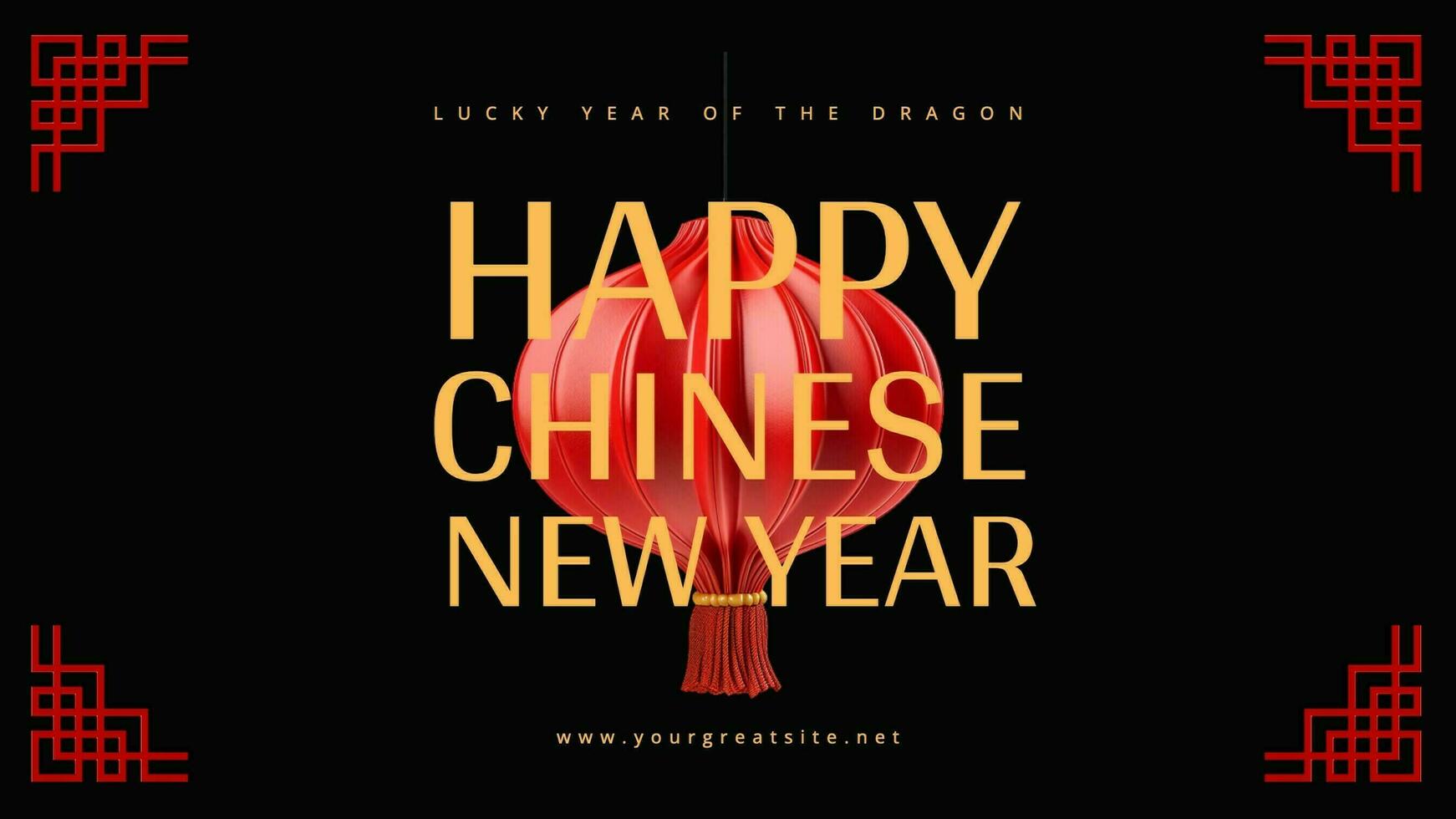 chinese new year social media post template