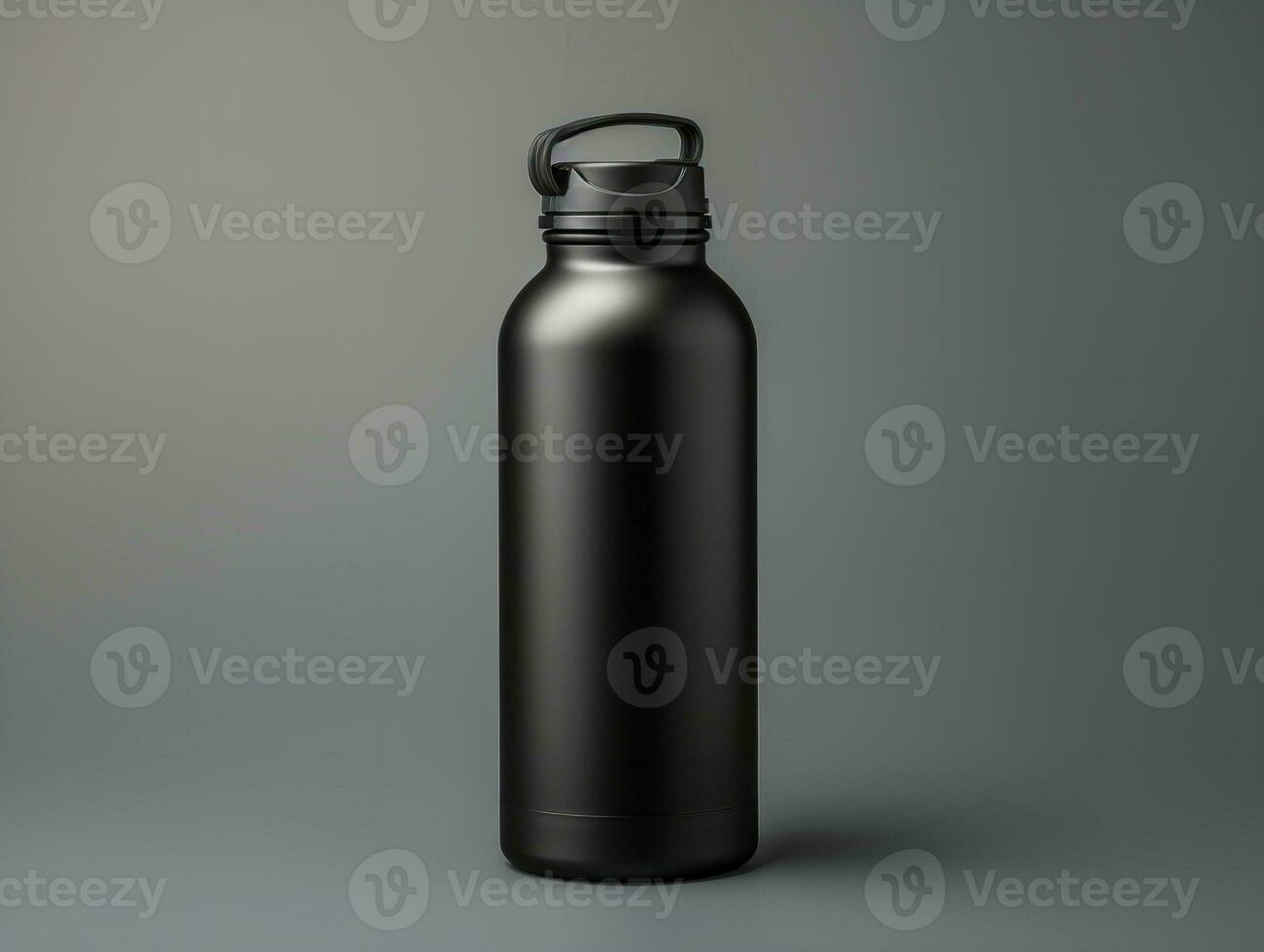 AI generated Dynamic Sports Water Bottle Mockup - AI Generated photo