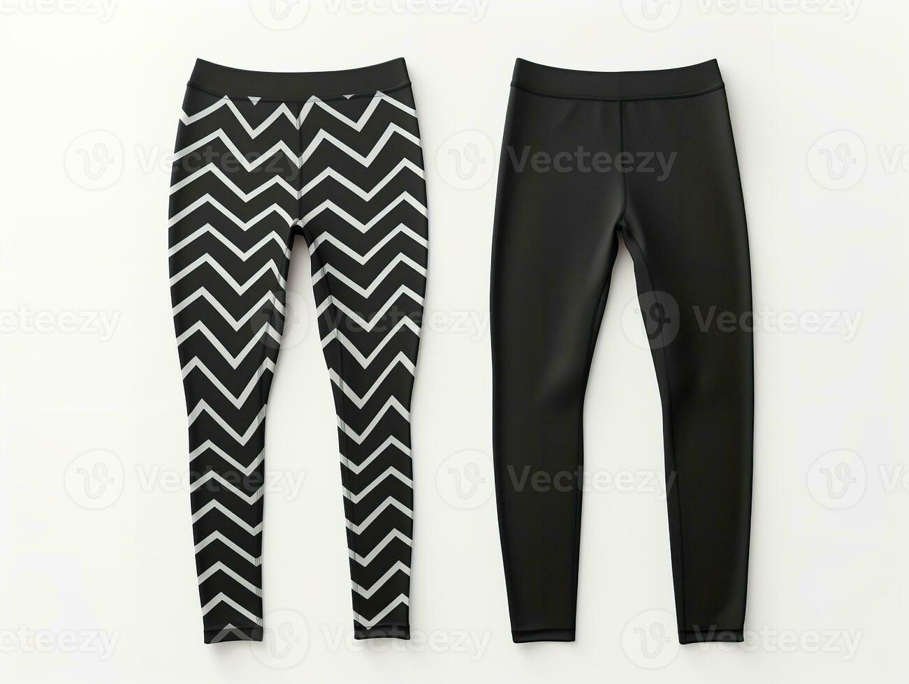 AI generated Trendy Leggings Mockup for Fitness and Fashion - AI Generated photo