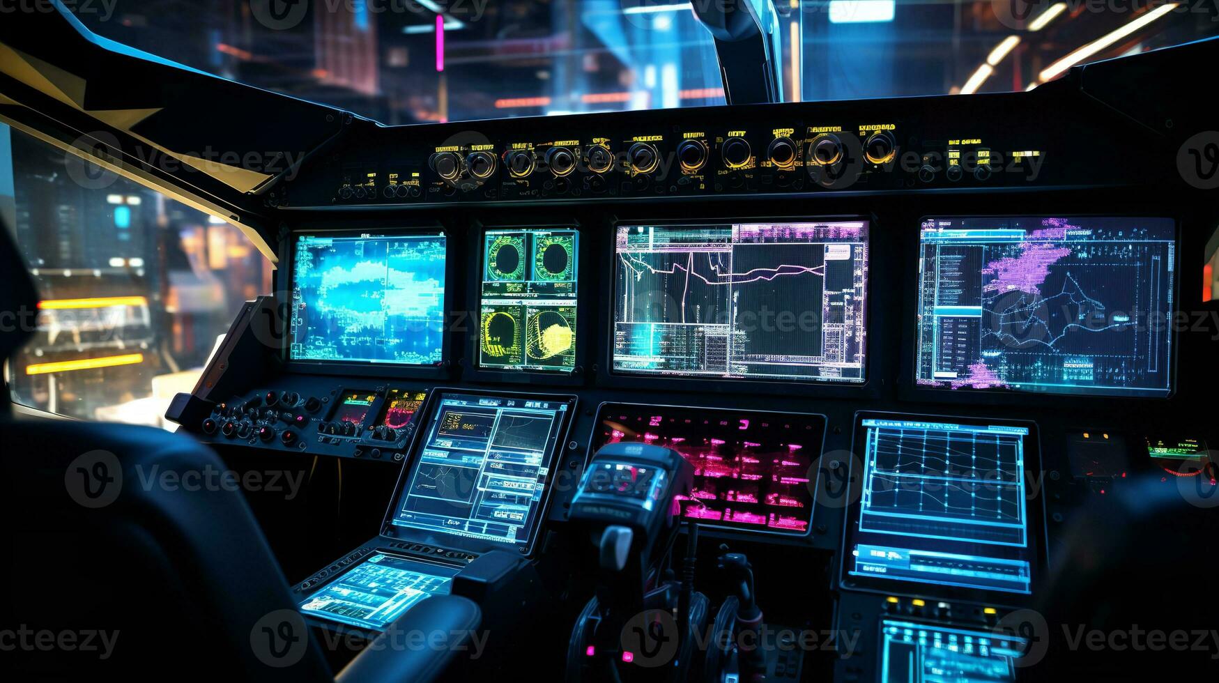 AI generated Advanced AI Stock Market Analysis AI Generated photo