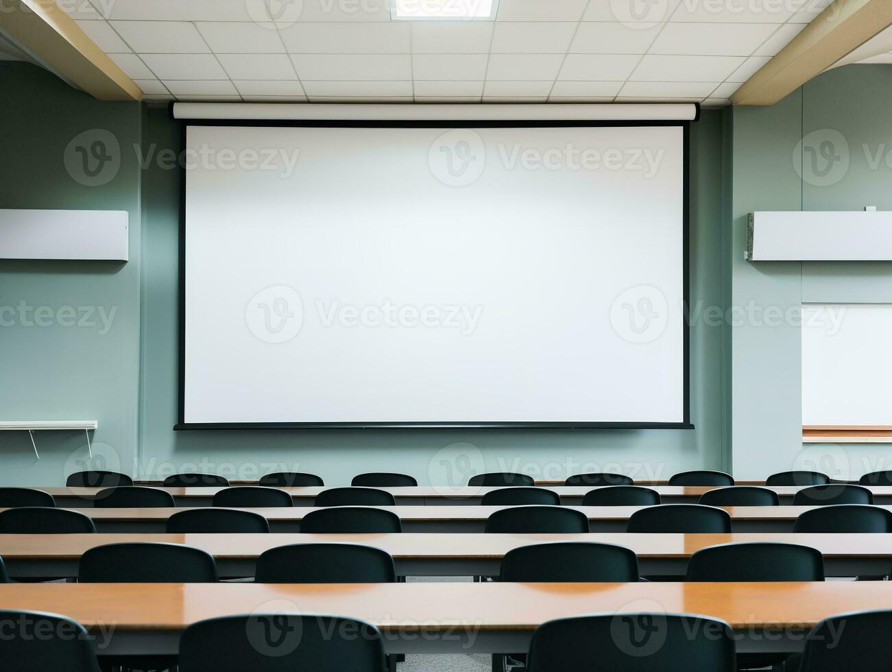 AI generated Dynamic LED Screen Mockup for Vibrant Displays - AI Generated photo
