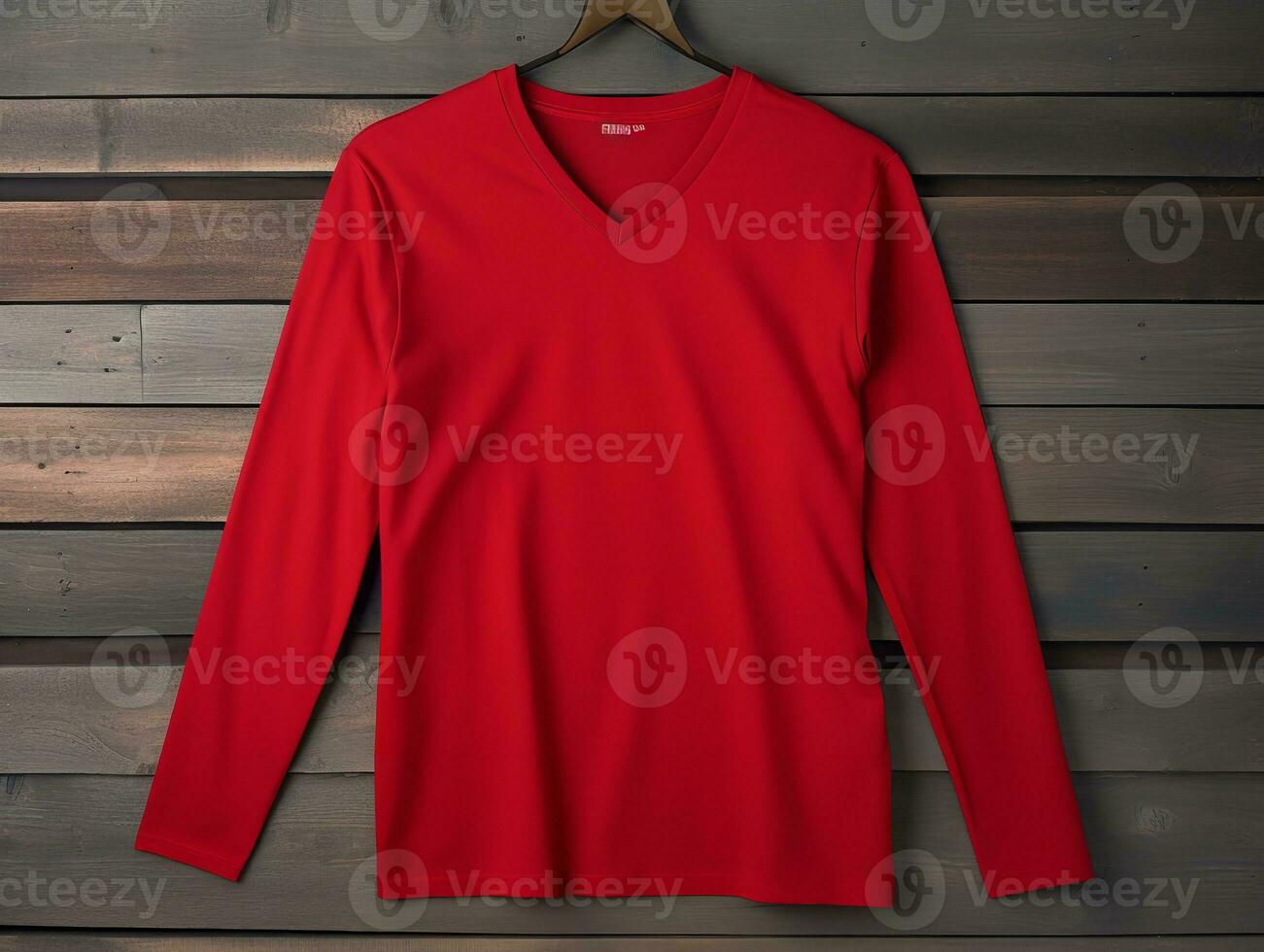 AI generated Trendy T-Shirt Design Mockup for Apparel - AI Generated photo