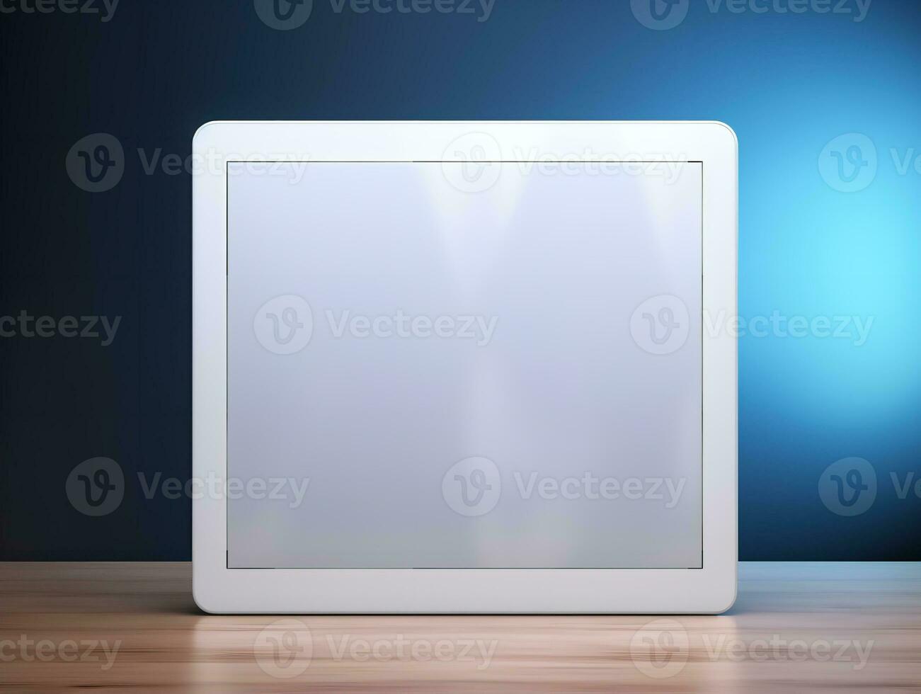 AI generated Sleek Digital Tablet Mockup for Tech Displays - AI Generated photo