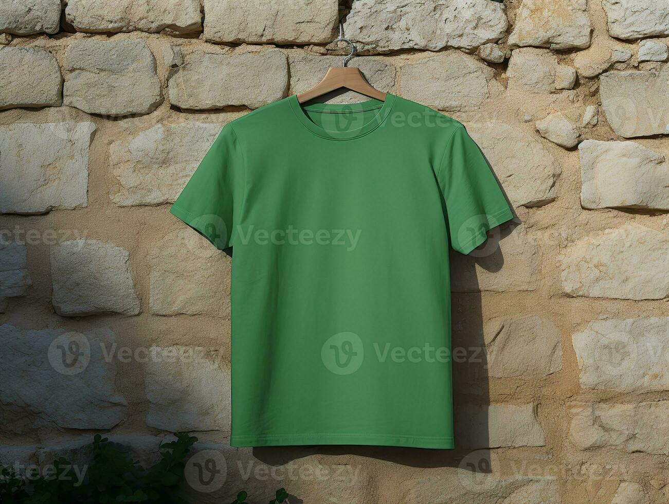 AI generated Trendy T-Shirt Design Mockup for Apparel - AI Generated photo