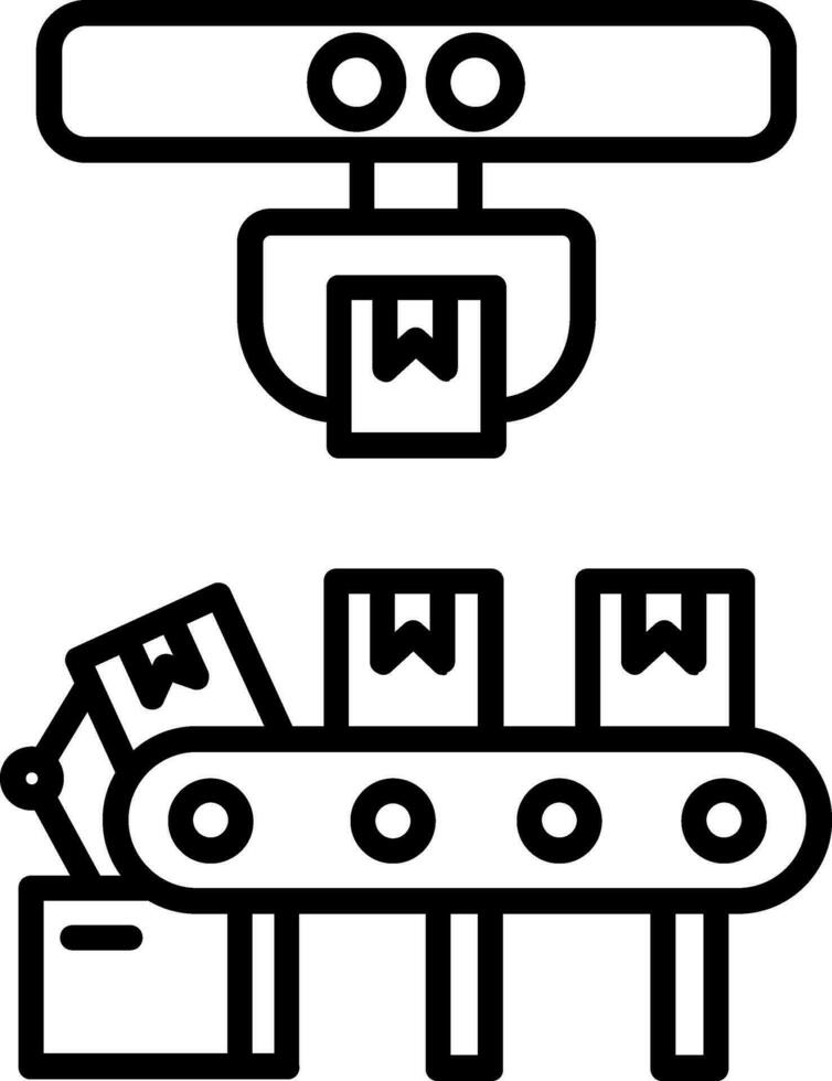 Conveyor Belt Vector Icon