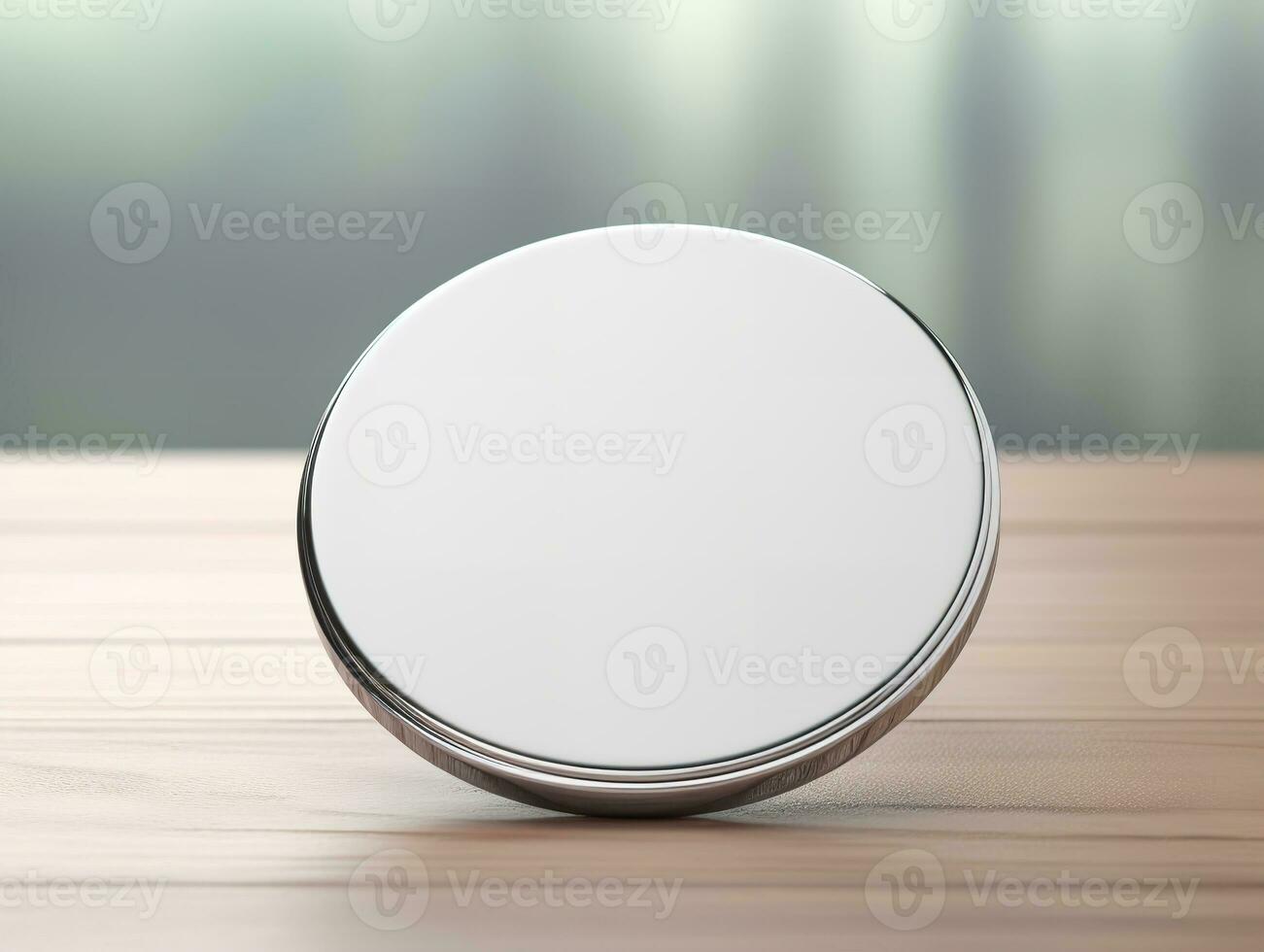 AI generated Elegant Compact Mirror Mockup for Beauty and Accessories - AI Generated photo