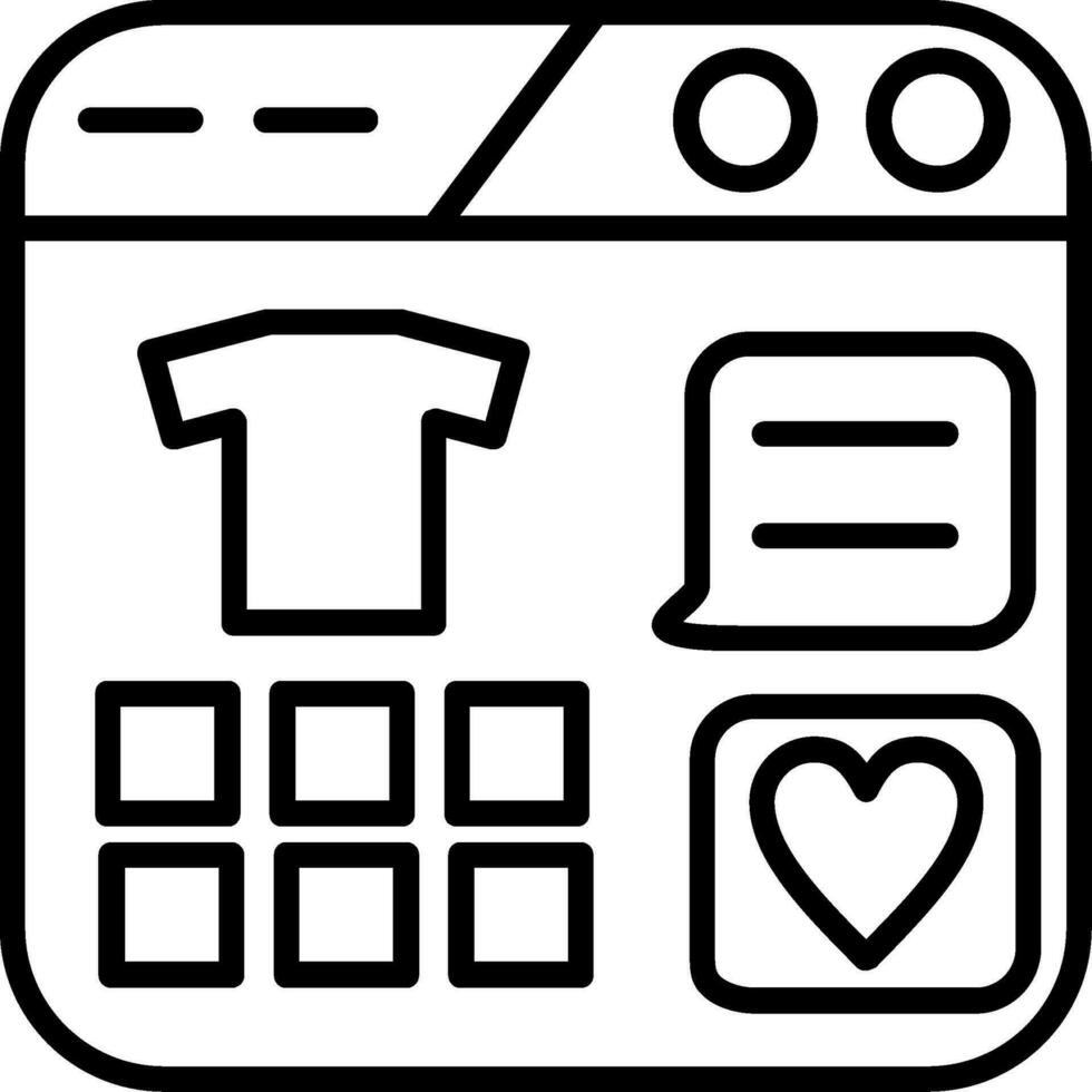 Ecommerce Vector Icon