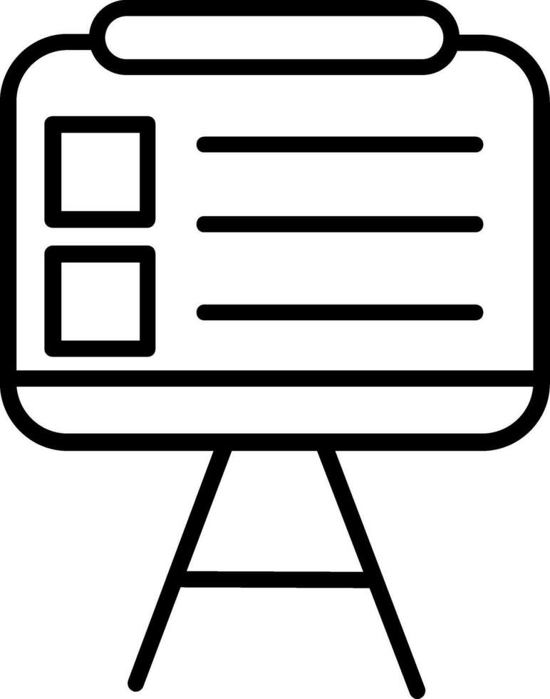 Presentation Vector Icon