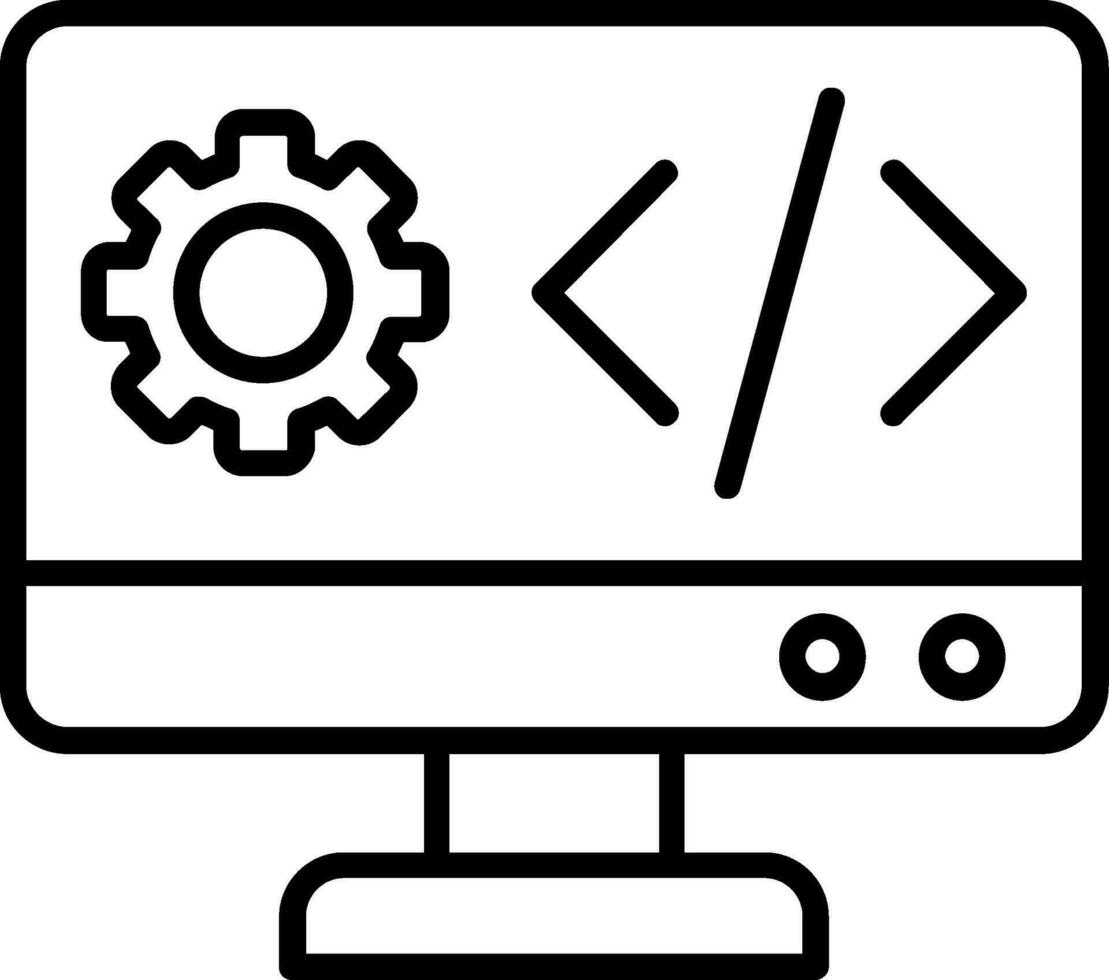 Computer  Vector Icon