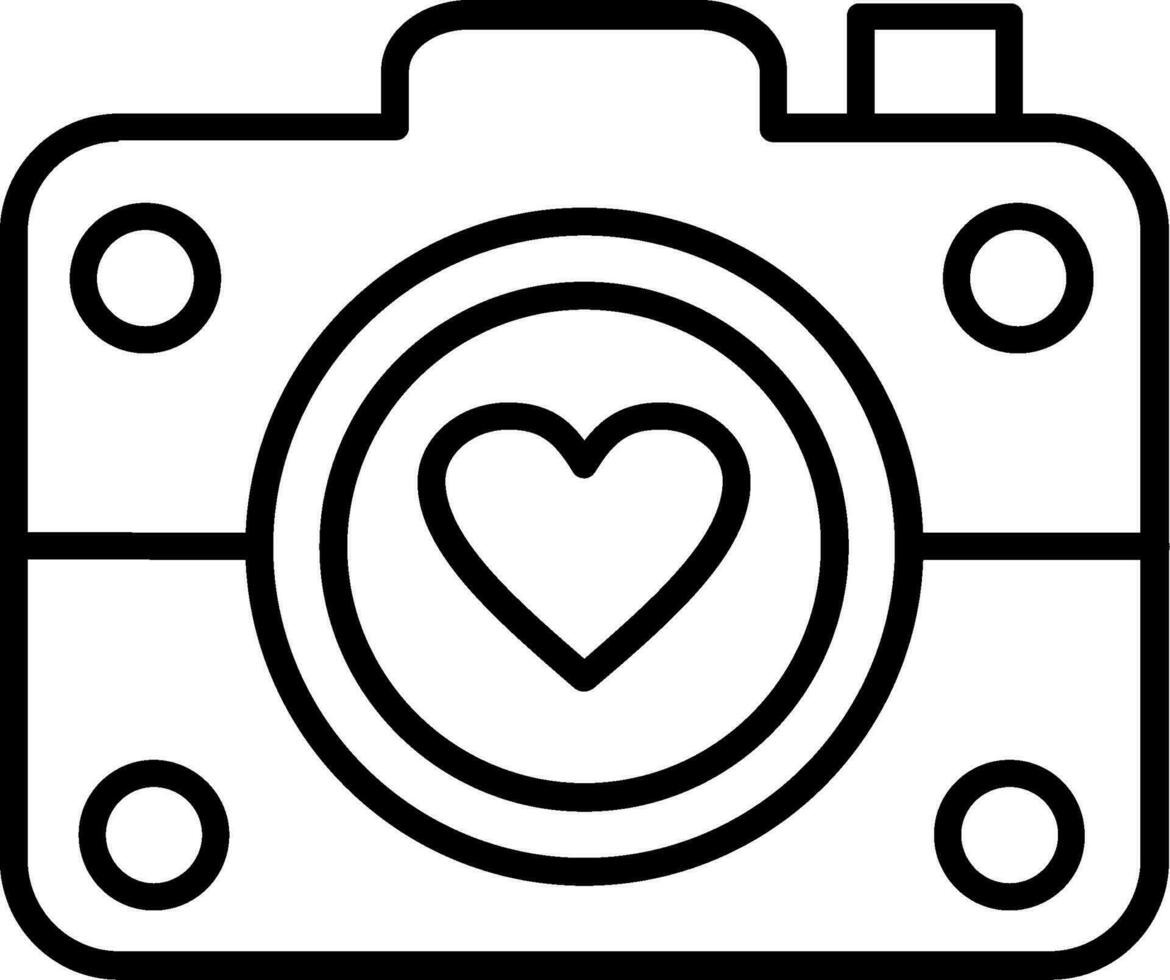 Photo Camera Vector Icon