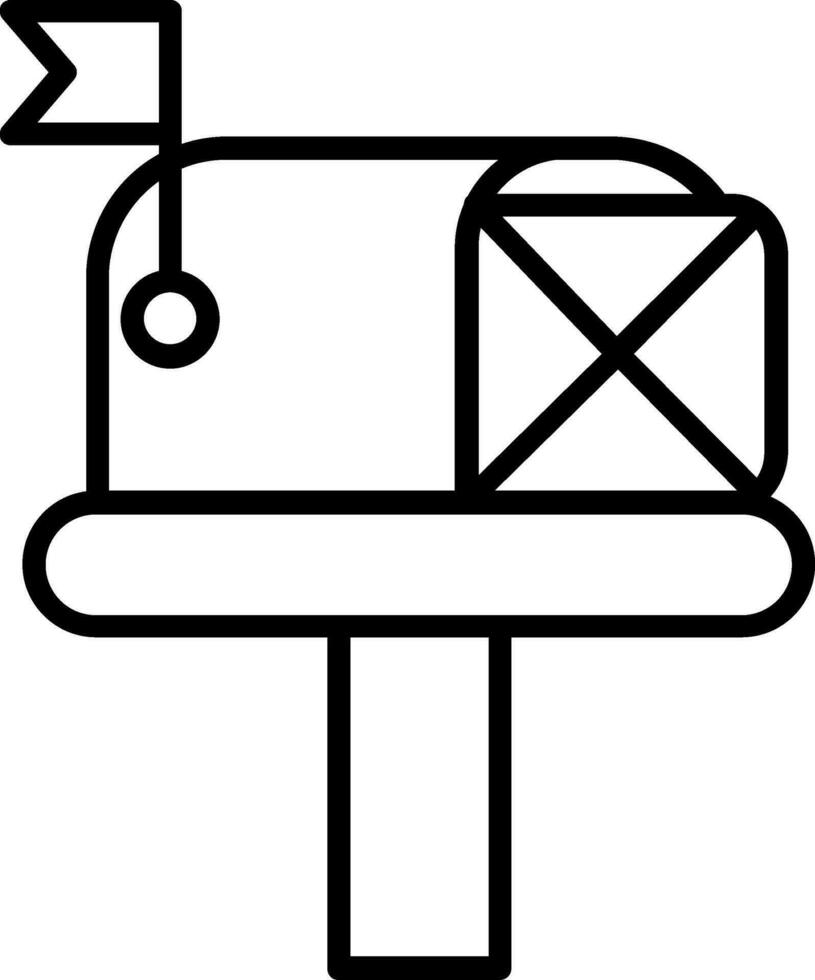 Letterbox Vector Icon