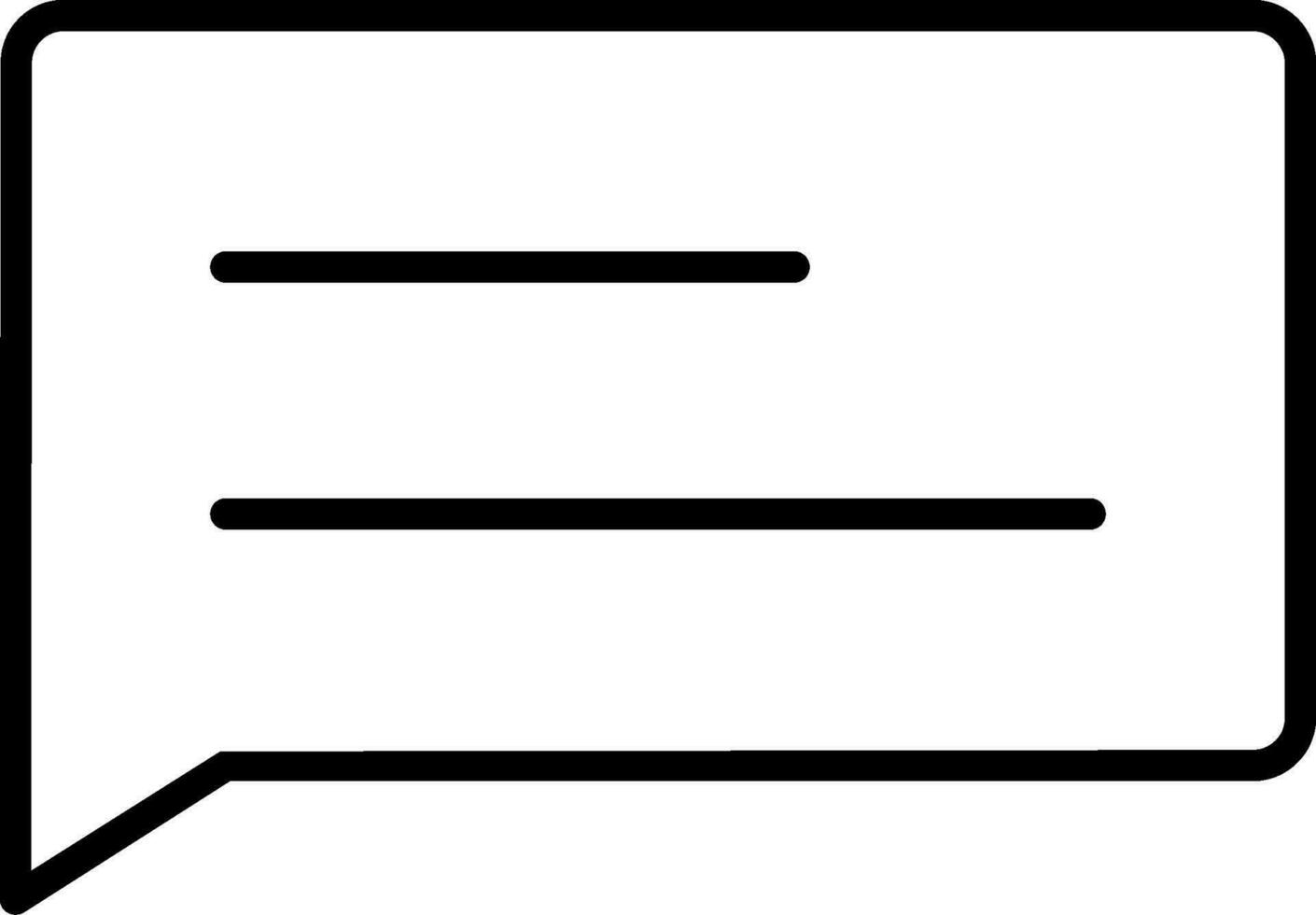 Conversation Vector Icon
