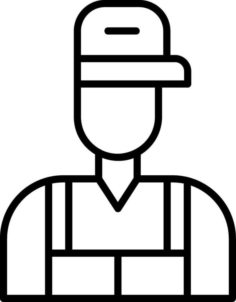 Delivery Boy Vector Icon