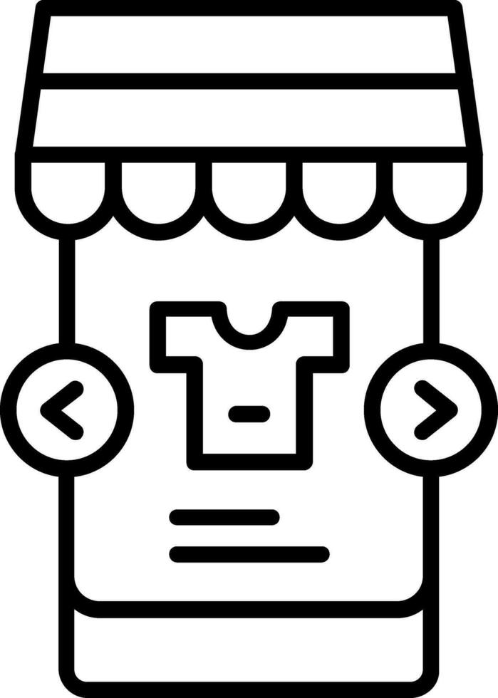 Online Store Vector Icon