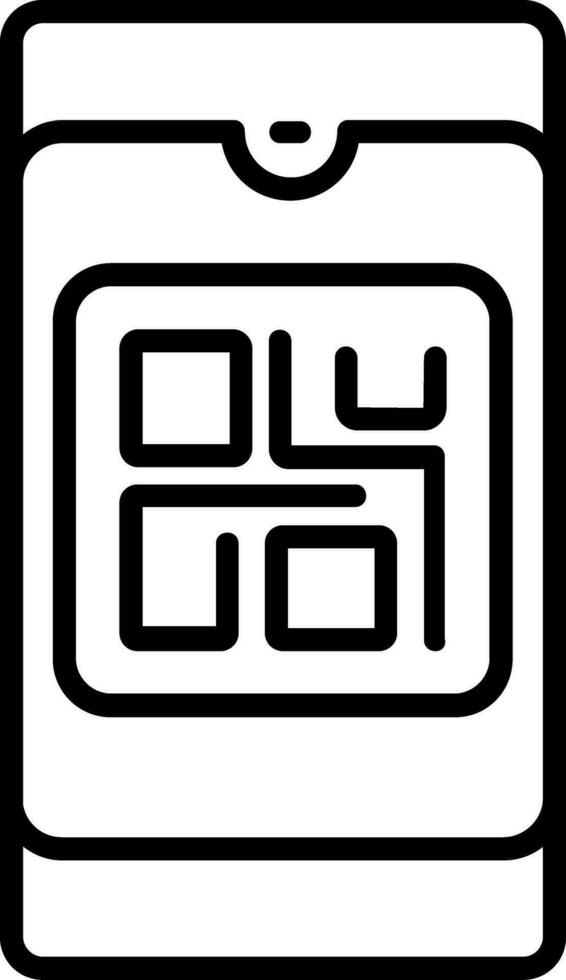 Qr Code Vector Icon