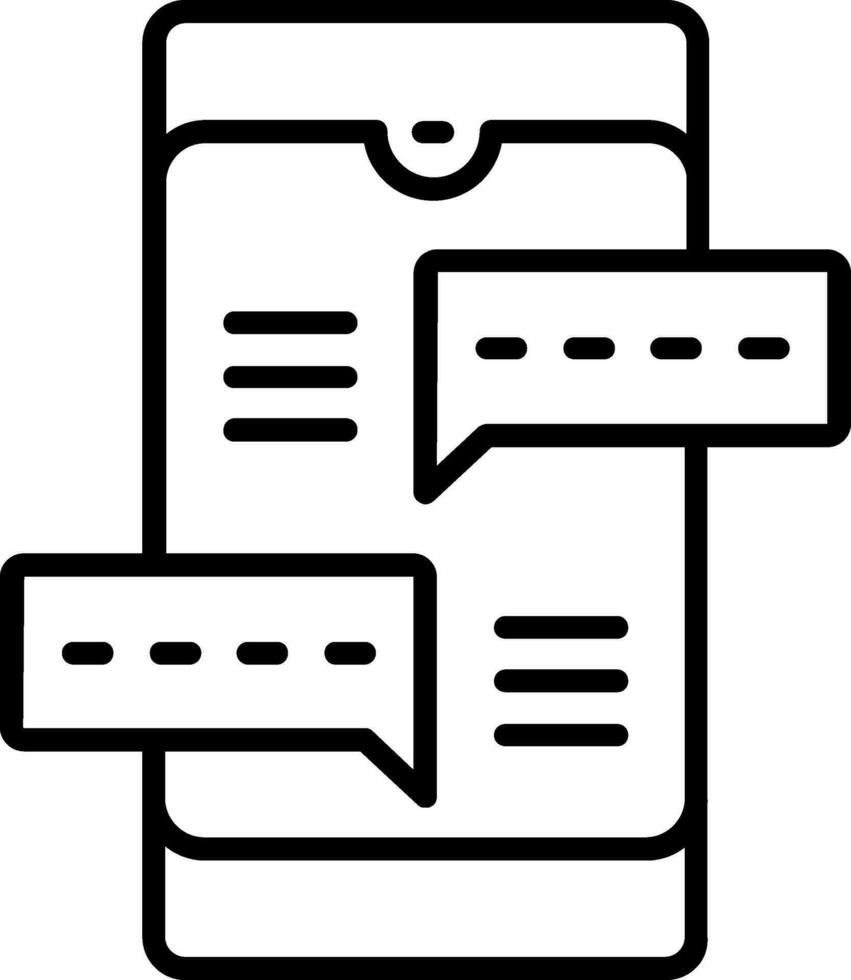Chat Box Vector Icon