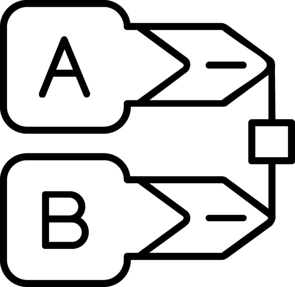 icono de vector de diagrama