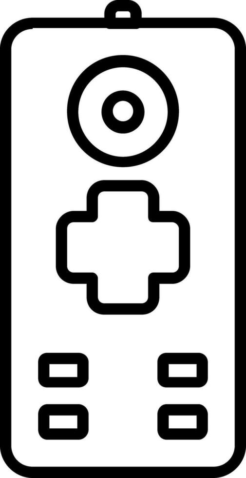 Remote Control Vector Icon