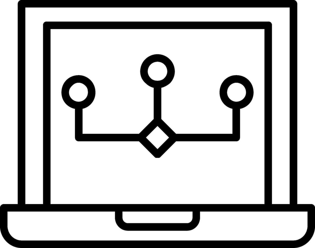 Data Modeling Vector Icon