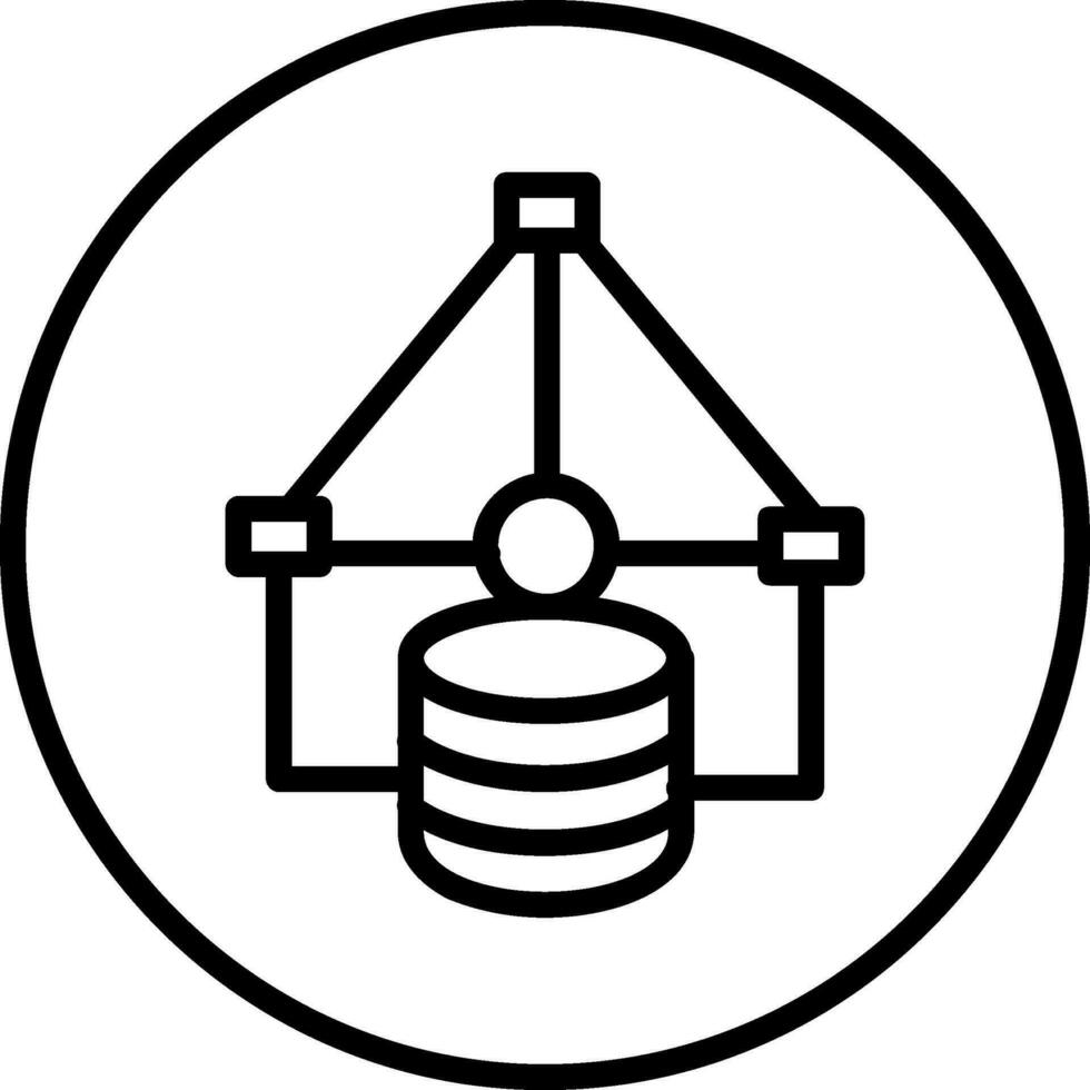 Data Model Vector Icon