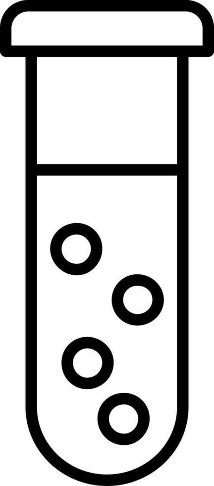 Test tube Vector Icon