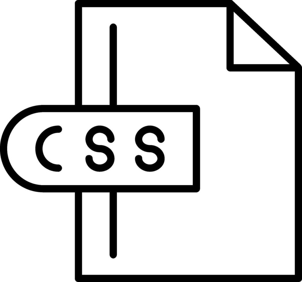 Css File Vector Icon