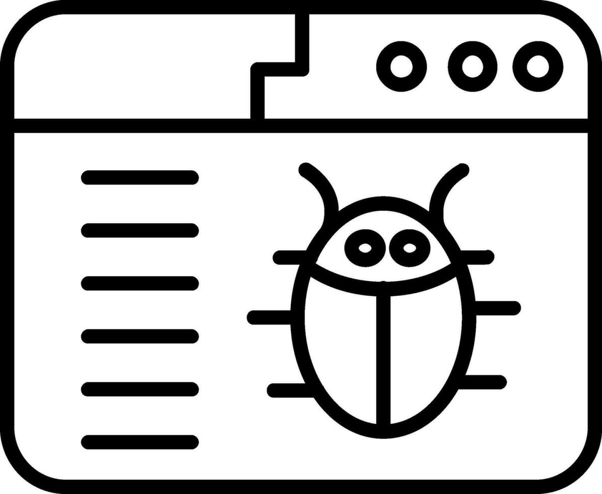 Bug Vector Icon