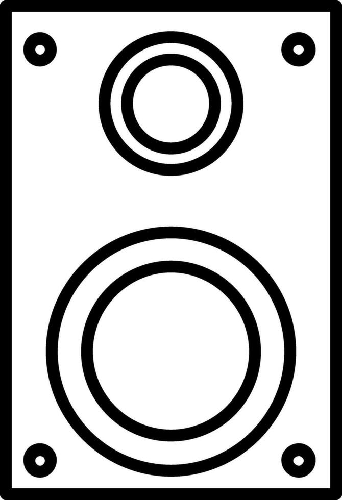 Speakar Vector Icon