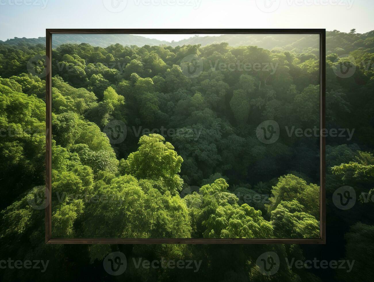 AI generated Dynamic LED Screen Mockup for Vibrant Displays - AI Generated photo