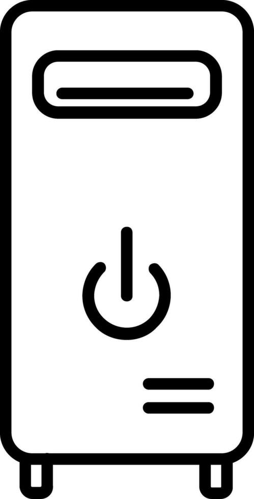 Computer Tower Vector Icon