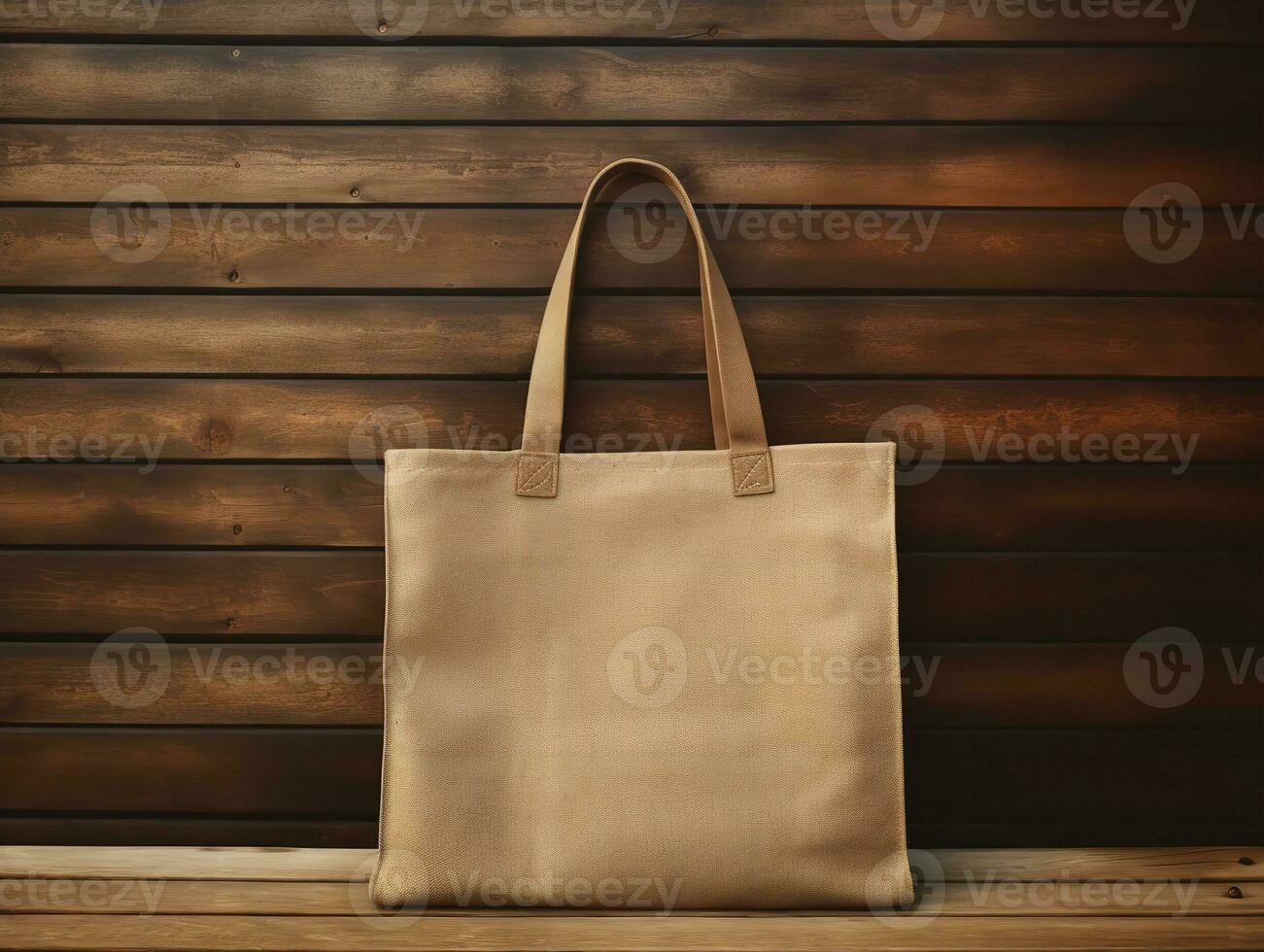 AI generated Eco-Friendly Tote Bag Mockup for Shopping and Branding - AI Generated photo