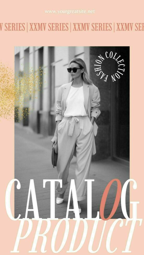 Catalog Fashion Product Instagram Story template