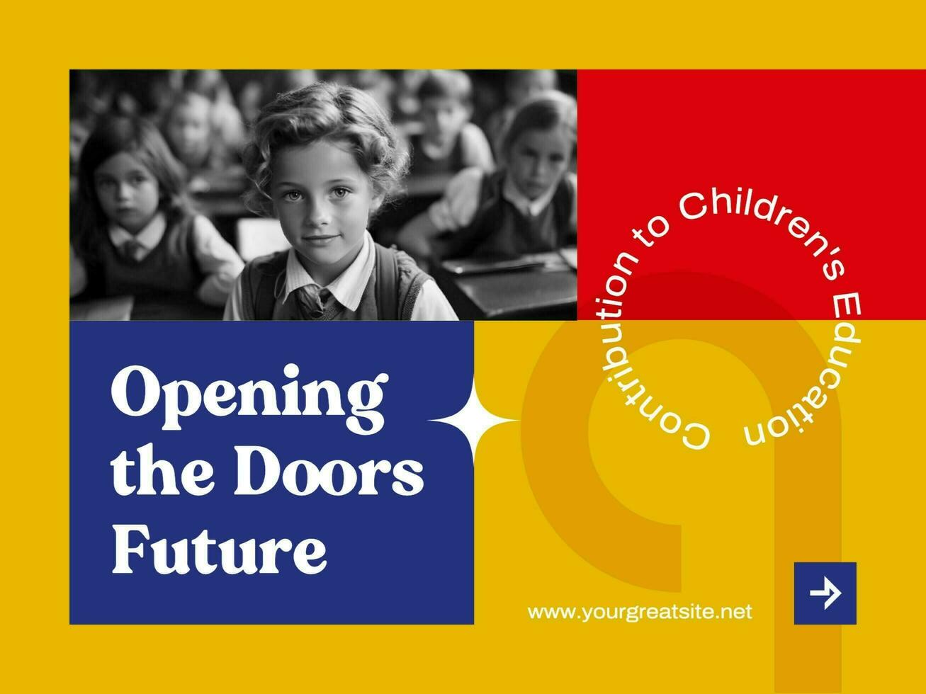 Opening the Doors Future Presentation template