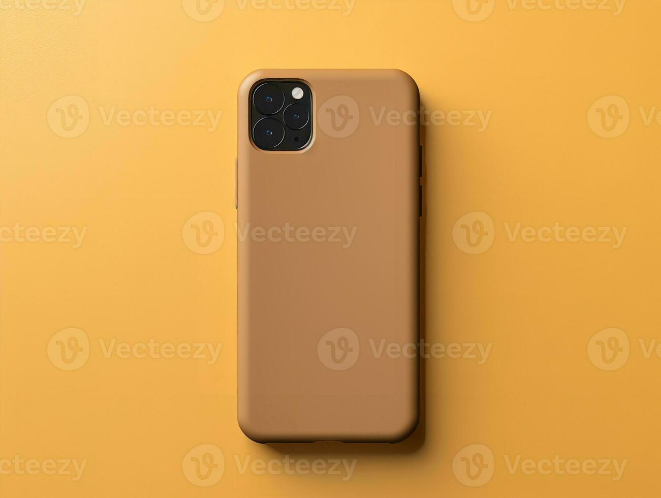 AI generated Sleek Phone Case Mockup for Smartphone Protection - AI Generated photo