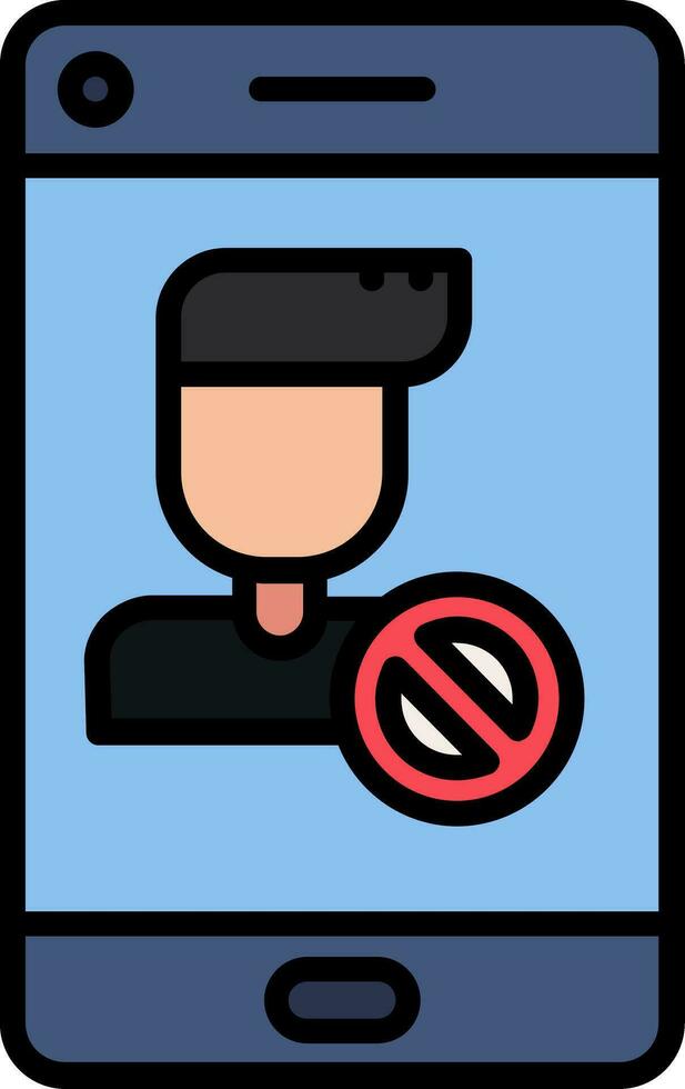 Block User Vector Icon