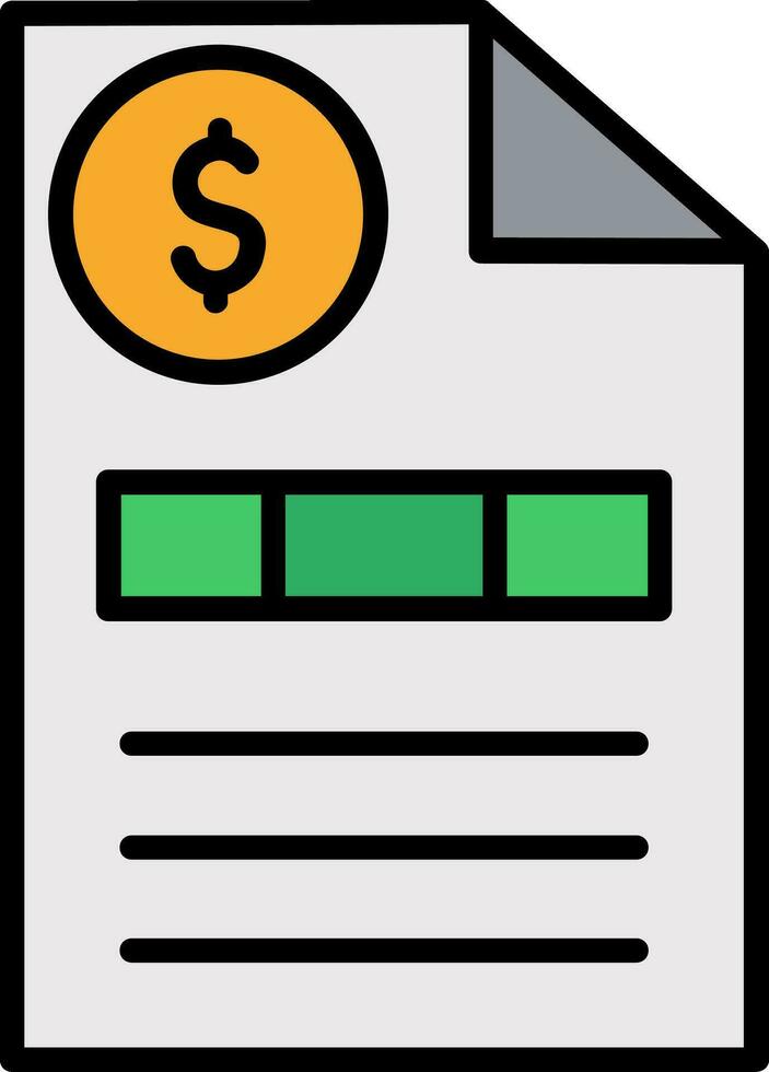 Invoice Vector Icon