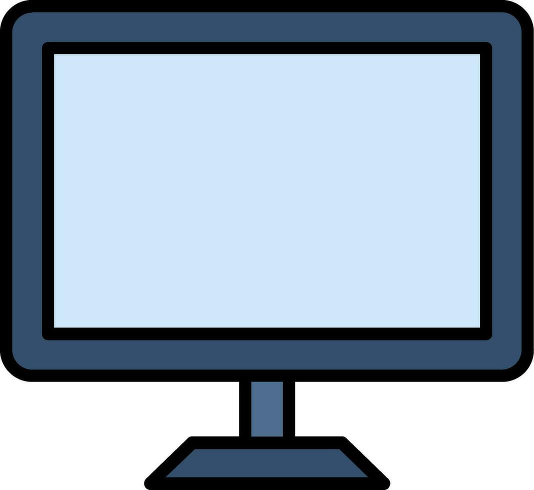 Lcd Vector Icon