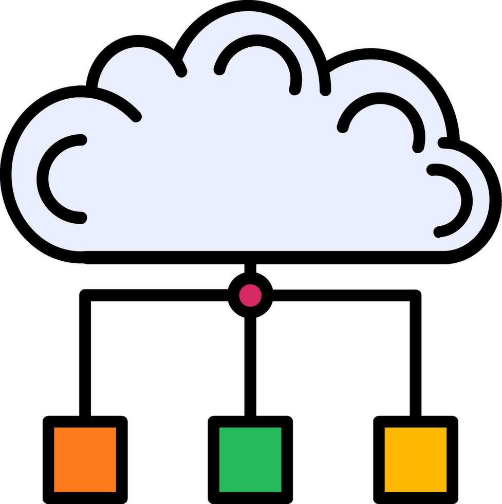 Cloud Properties Vector Icon