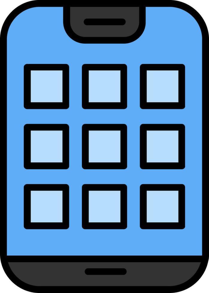 Dial Pad Vector Icon