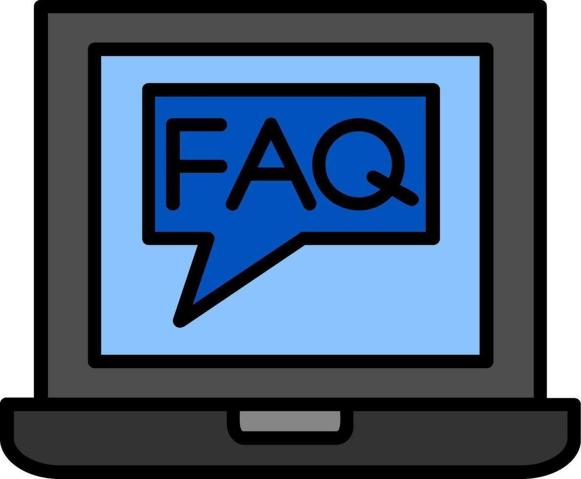 Faq Vector Icon