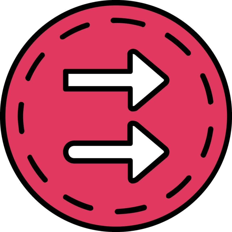 Fast Forward Vector Icon
