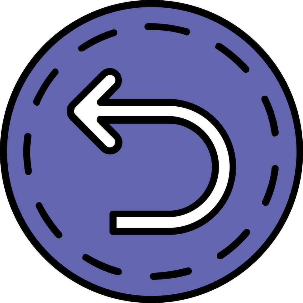 Back Arrow Vector Icon