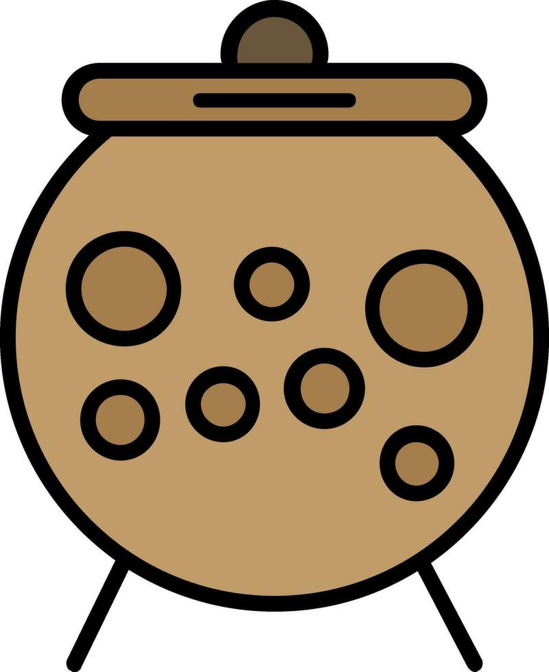 Cauldron Vector Icon
