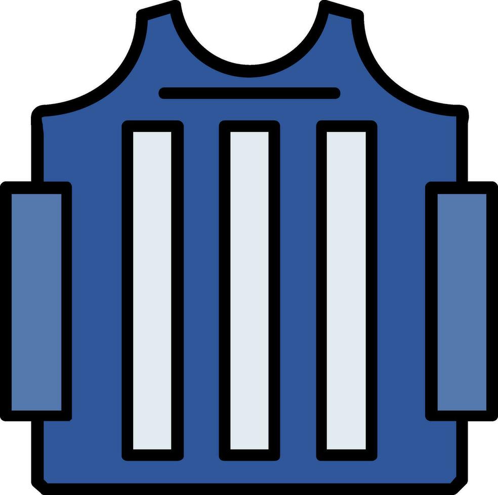 Bulletproof Vest Vector Icon